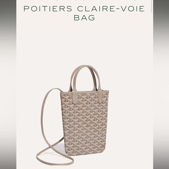 Goyard Bags Nwt Authentic Goyard Poitiers Clairevoie Bag Khaki